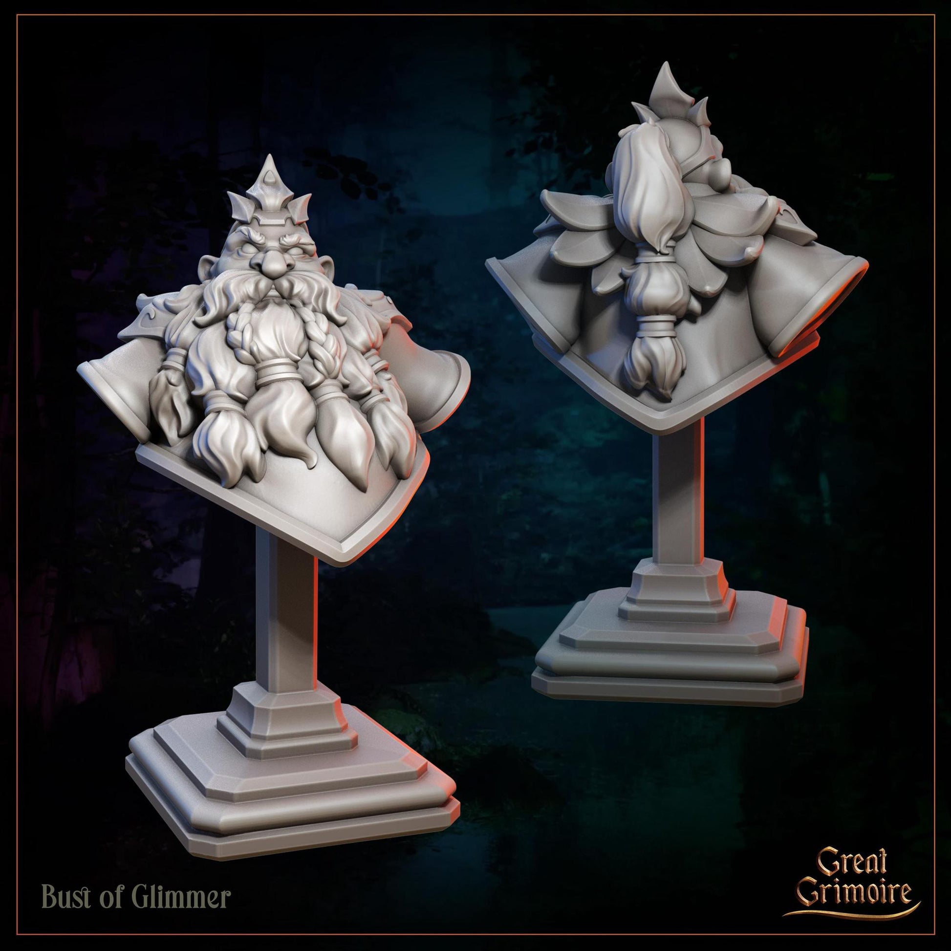 Unique Mystical Animal Allies for Gaming | Miniature Strange Beasts & Spirit Guardians | Tabletop Gaming 3D Print Miniature | Great Grimoire