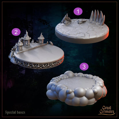 Unique Mystical Animal Allies for Gaming | Miniature Strange Beasts & Spirit Guardians | Tabletop Gaming 3D Print Miniature | Great Grimoire