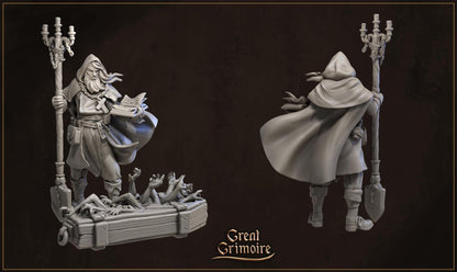 Behind the Crimson Curtain, Twisted Pinocchio, Theater, Monsters | Tabletop Gaming Miniatures and Display Collection | Great Grimoire