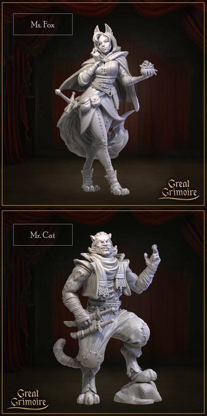 Behind the Crimson Curtain, Twisted Pinocchio, Theater, Monsters | Tabletop Gaming Miniatures and Display Collection | Great Grimoire