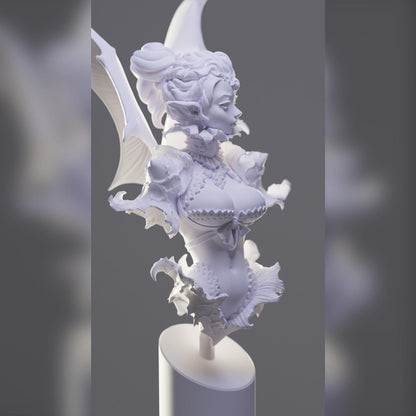 Asteria, Princess of Starlight, Vampire | Fantasy Bust | Blackthorn Miniatures