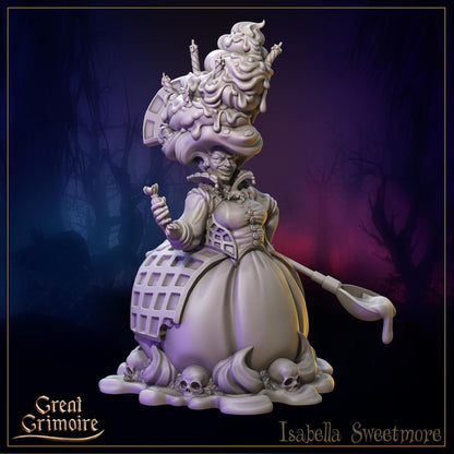 Candy Crime, Hansel and Gretel, Witch, House, Sugar | Tabletop Gaming 3D Print Miniatures and Display Collection | Great Grimoire