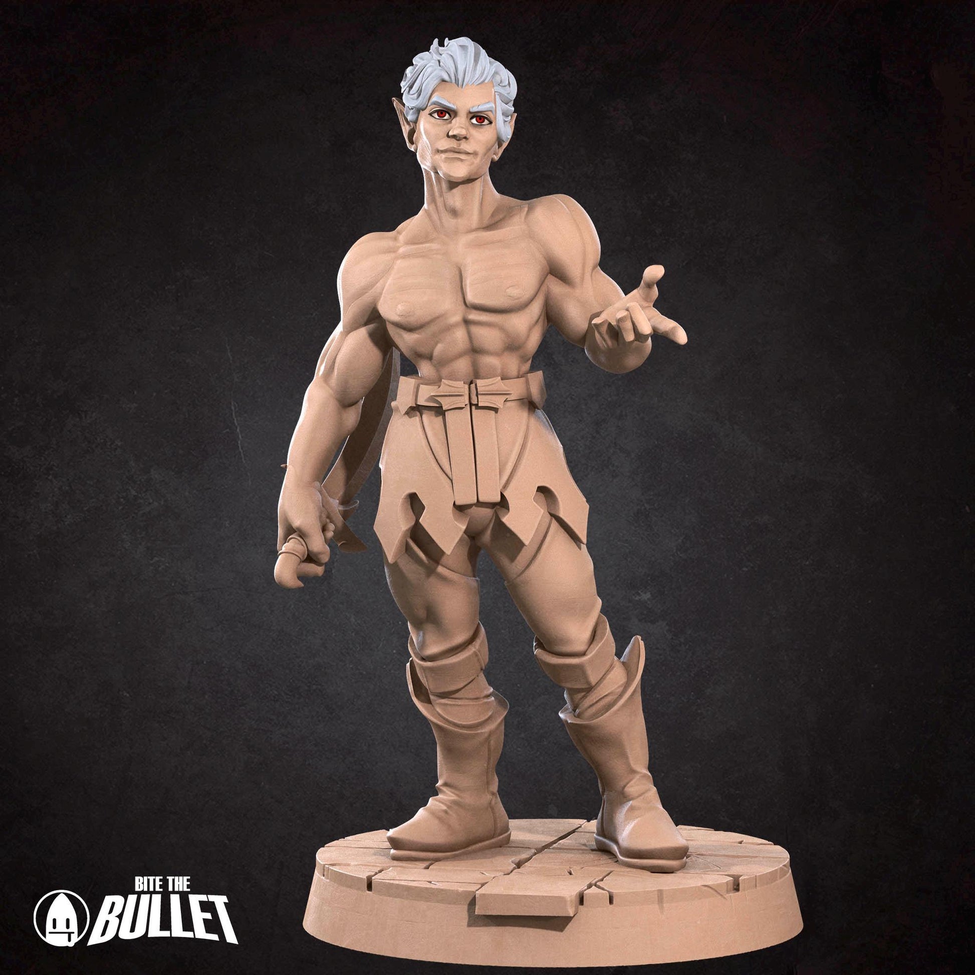 Exxotic Neil | Vampire Spawn Pinup SFW NSFW Model Miniature | Bite the Bullet