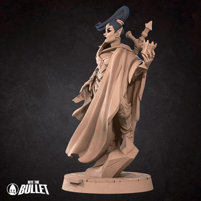 Vampire Hunter | TABLETOP SCALE | D&D TTRPG Miniature | Bite the Bullet