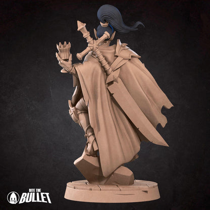 Vampire Hunter | TABLETOP SCALE | D&D TTRPG Miniature | Bite the Bullet