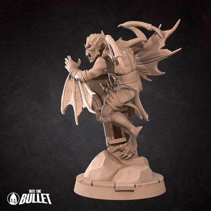 Vampire Monster | TABLETOP SCALE | D&D TTRPG Miniature | Bite the Bullet