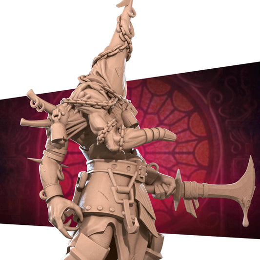 Vampire Abomination | TABLETOP SCALE | D&D TTRPG Miniature | Bite the Bullet