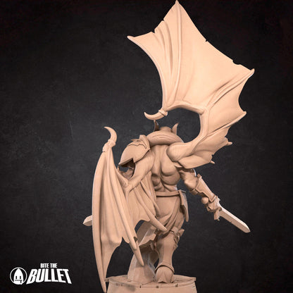 Vampire Fighter | TABLETOP SCALE | D&D TTRPG Miniature | Bite the Bullet