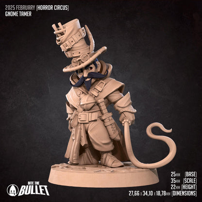 Gnome Tamer | D&D Tabletop Gaming Scale Resin Miniature | Bite the Bullet