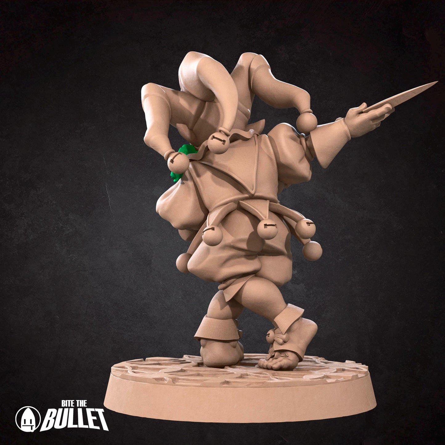 Halfling Daggerthrower | D&D Tabletop Gaming Scale Resin Miniature | Bite the Bullet