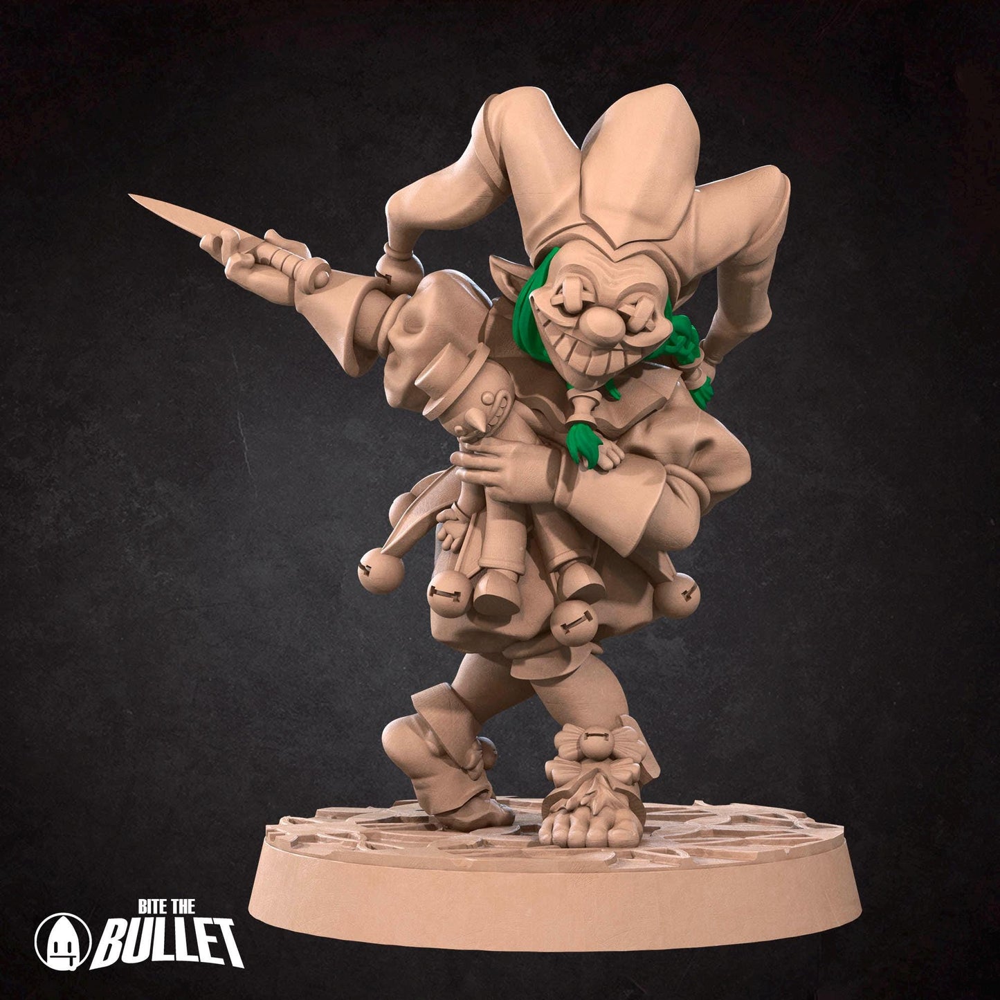 Halfling Daggerthrower | D&D Tabletop Gaming Scale Resin Miniature | Bite the Bullet