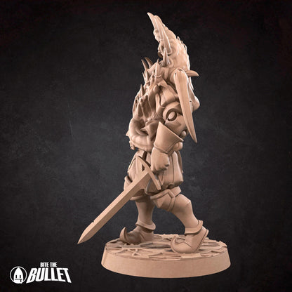 Mutation Jester | D&D Tabletop Gaming Scale Resin Miniature | Bite the Bullet