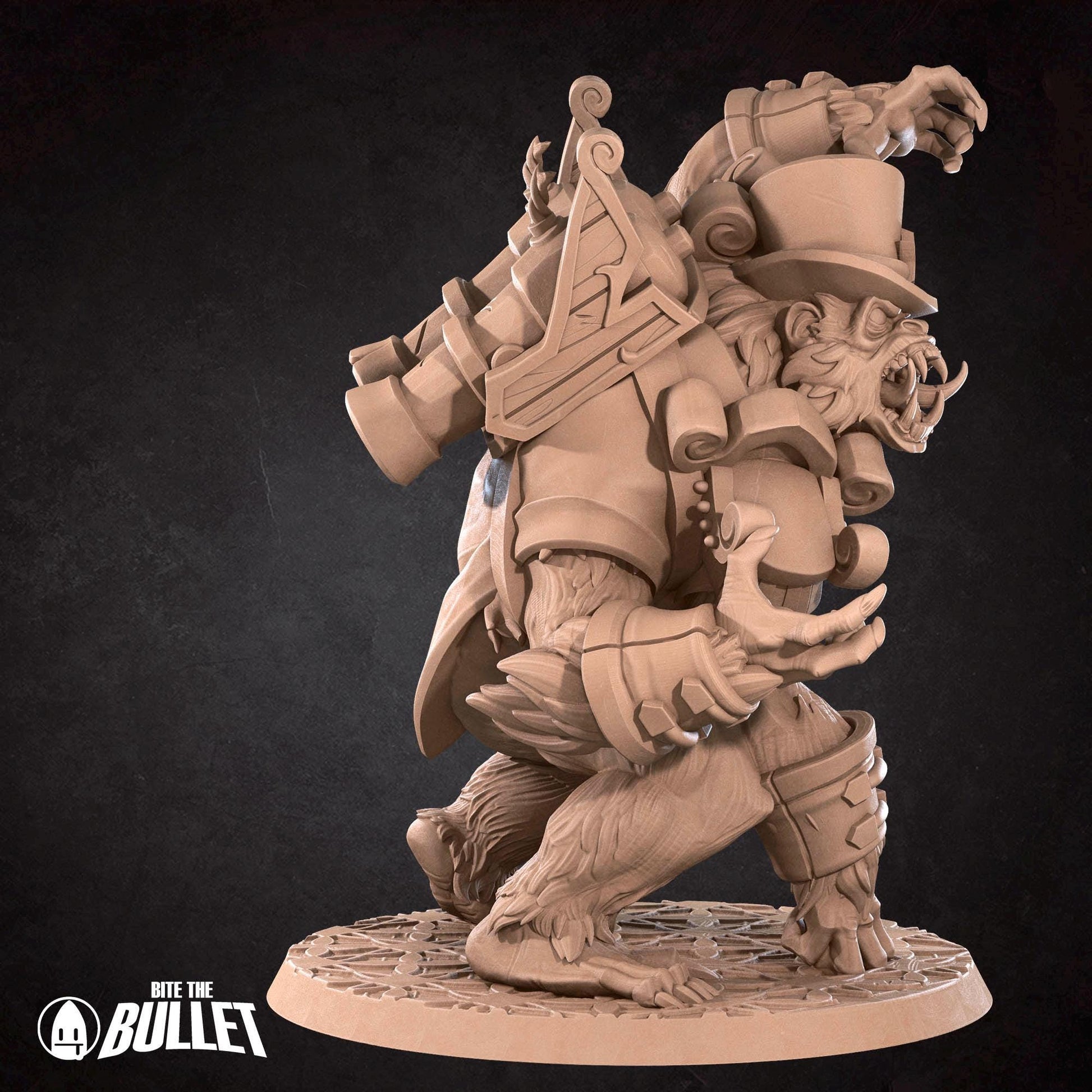 Girallon Ringmaster | D&D Tabletop Gaming Scale Resin Miniature | Bite the Bullet