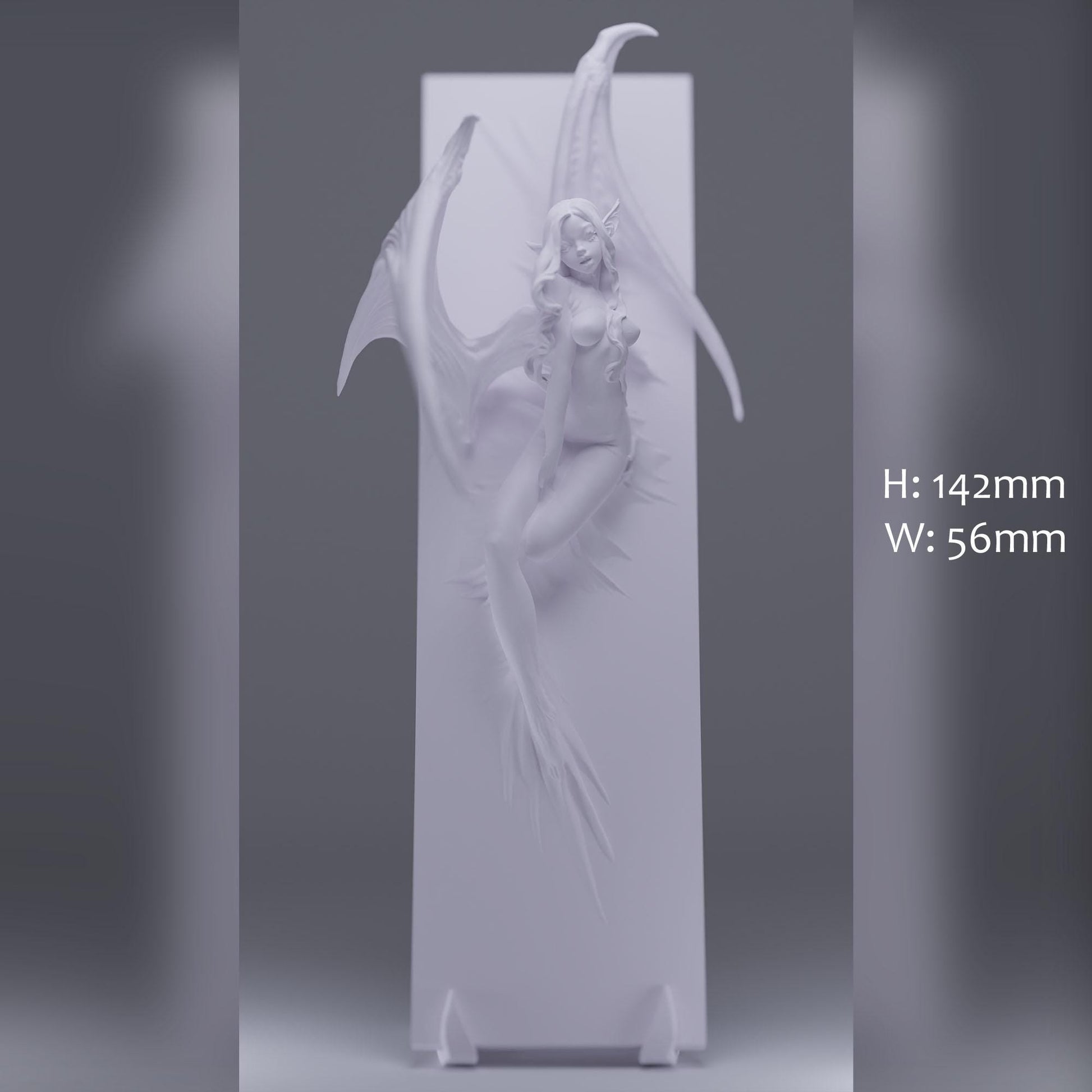 Unborn Princesses, Vampires | Resin Garage Kit Pin Up Figure Statue | Blackthorn Miniatures