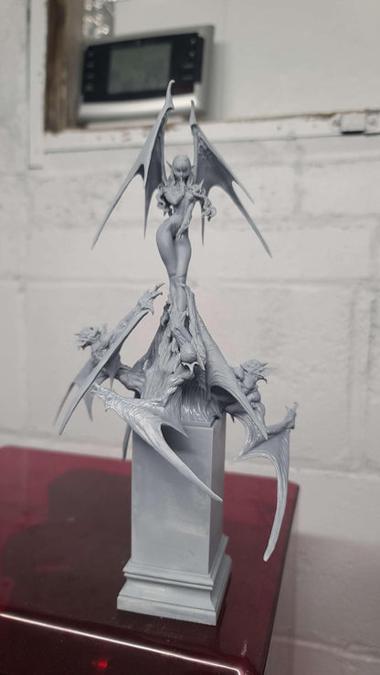 Nyx, Princess of Eternal Night, Vampire | Resin Garage Kit Pin Up Figure Statue | Blackthorn Miniatures