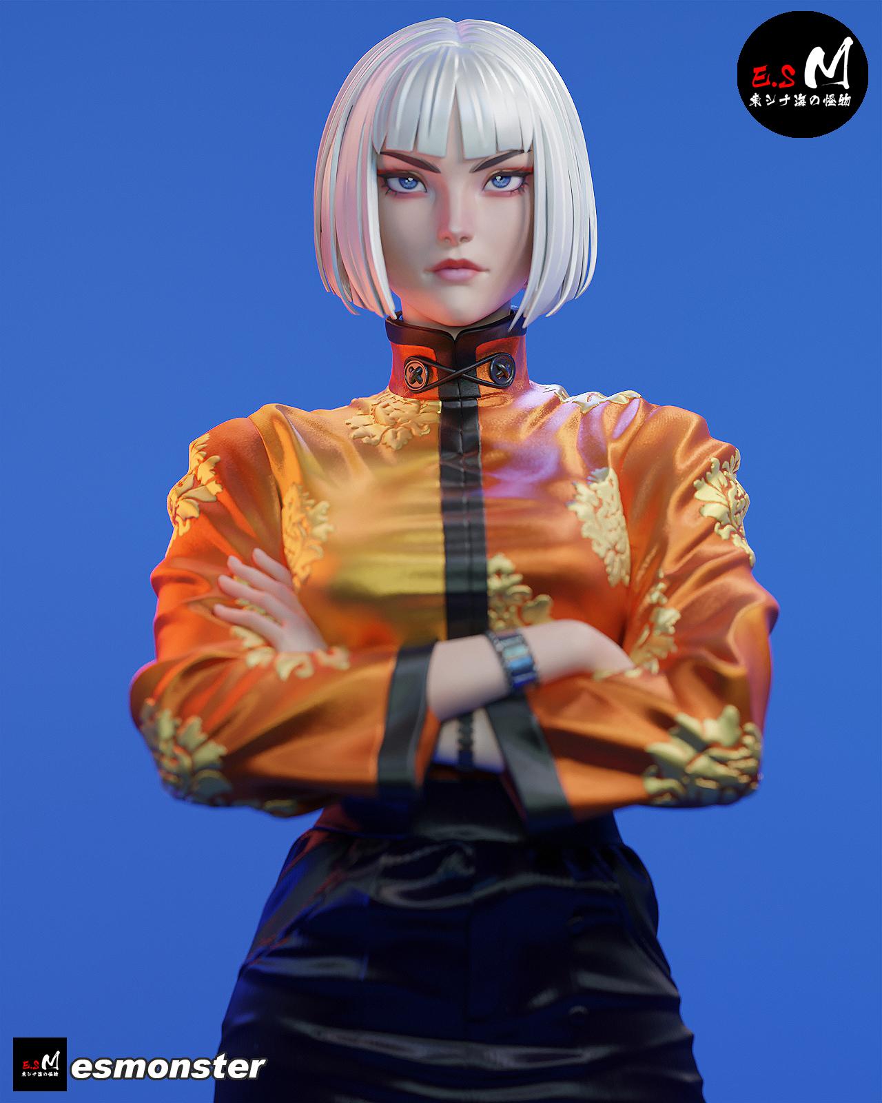 Tang OC | Resin Garage Kit Sculpture Anime Video Game Fan Art Statue | E.S Monster