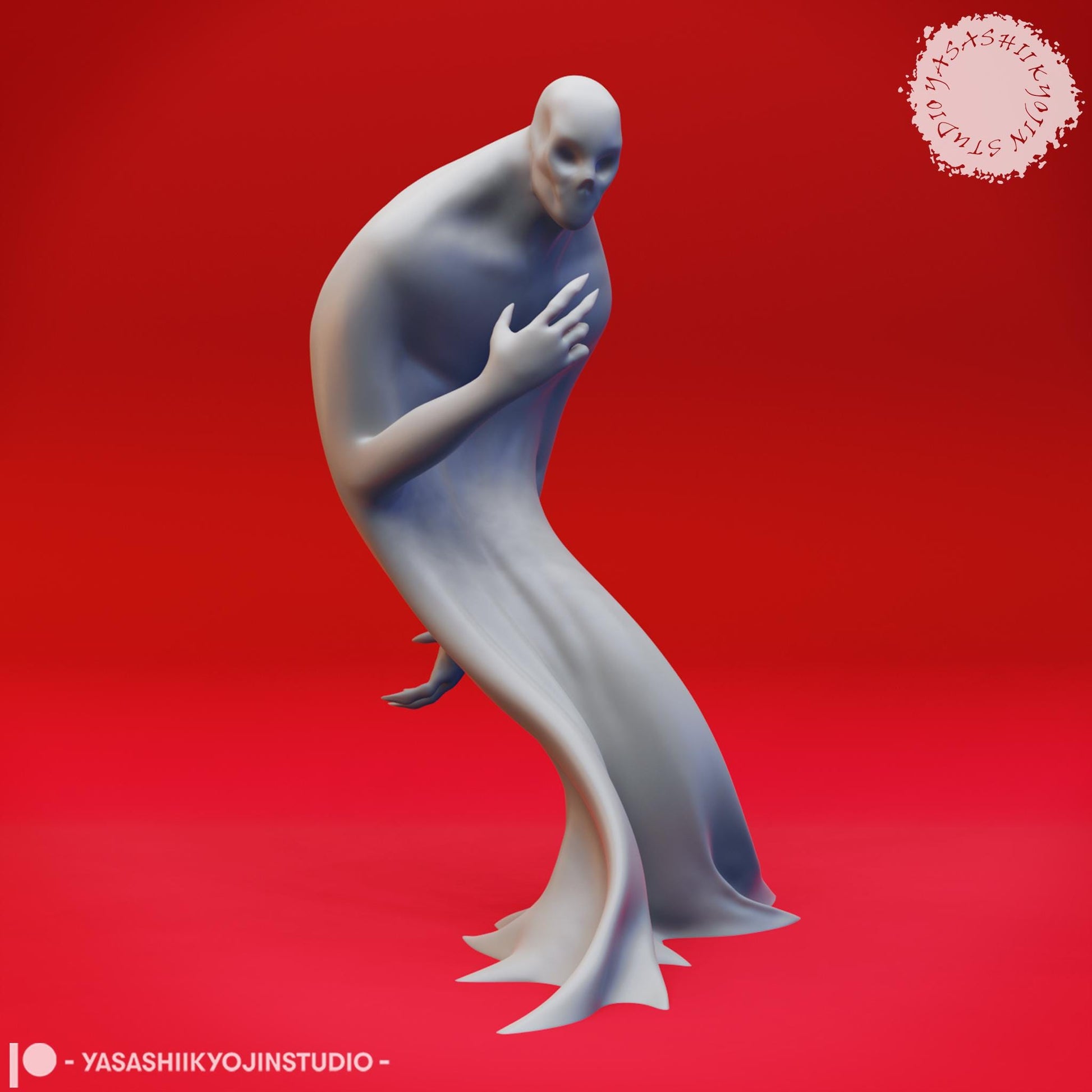 Shadow | TABLETOP SCALE | TTRPG Monster Miniature | Yasashii Kyojin Studio