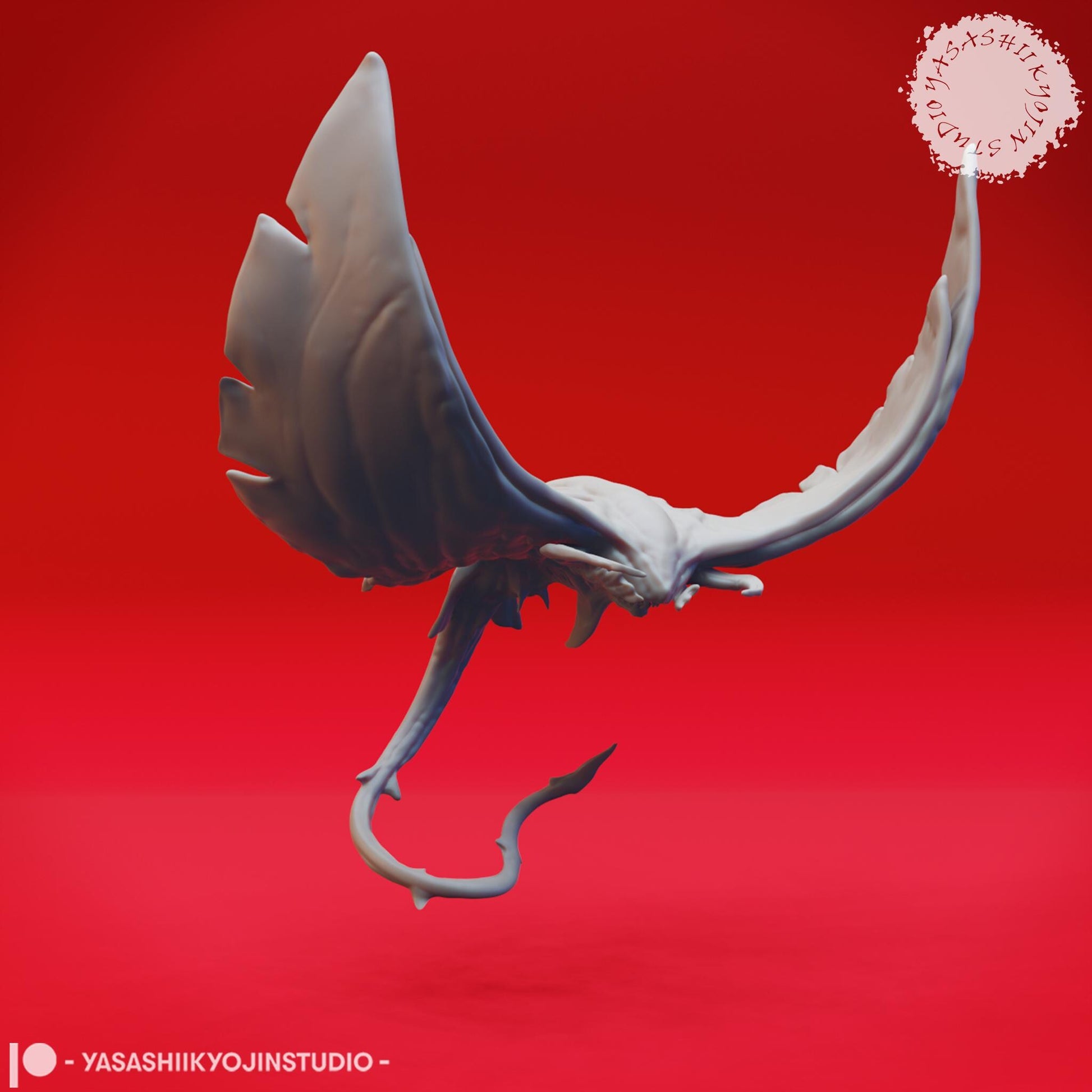 Ixitxachitl | TABLETOP SCALE | TTRPG Monster Miniature | Yasashii Kyojin Studio