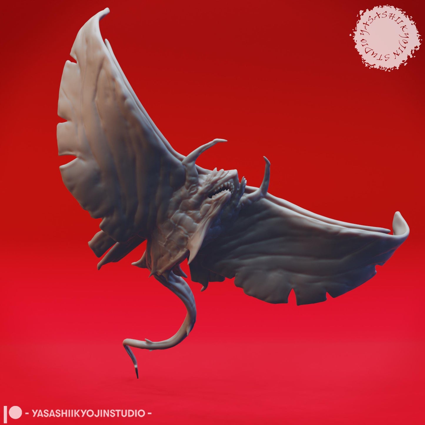 Ixitxachitl | TABLETOP SCALE | TTRPG Monster Miniature | Yasashii Kyojin Studio