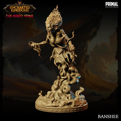 Banshee | Uncharted Kingdoms | TTRPG D&D Miniature | Primal Collectibles