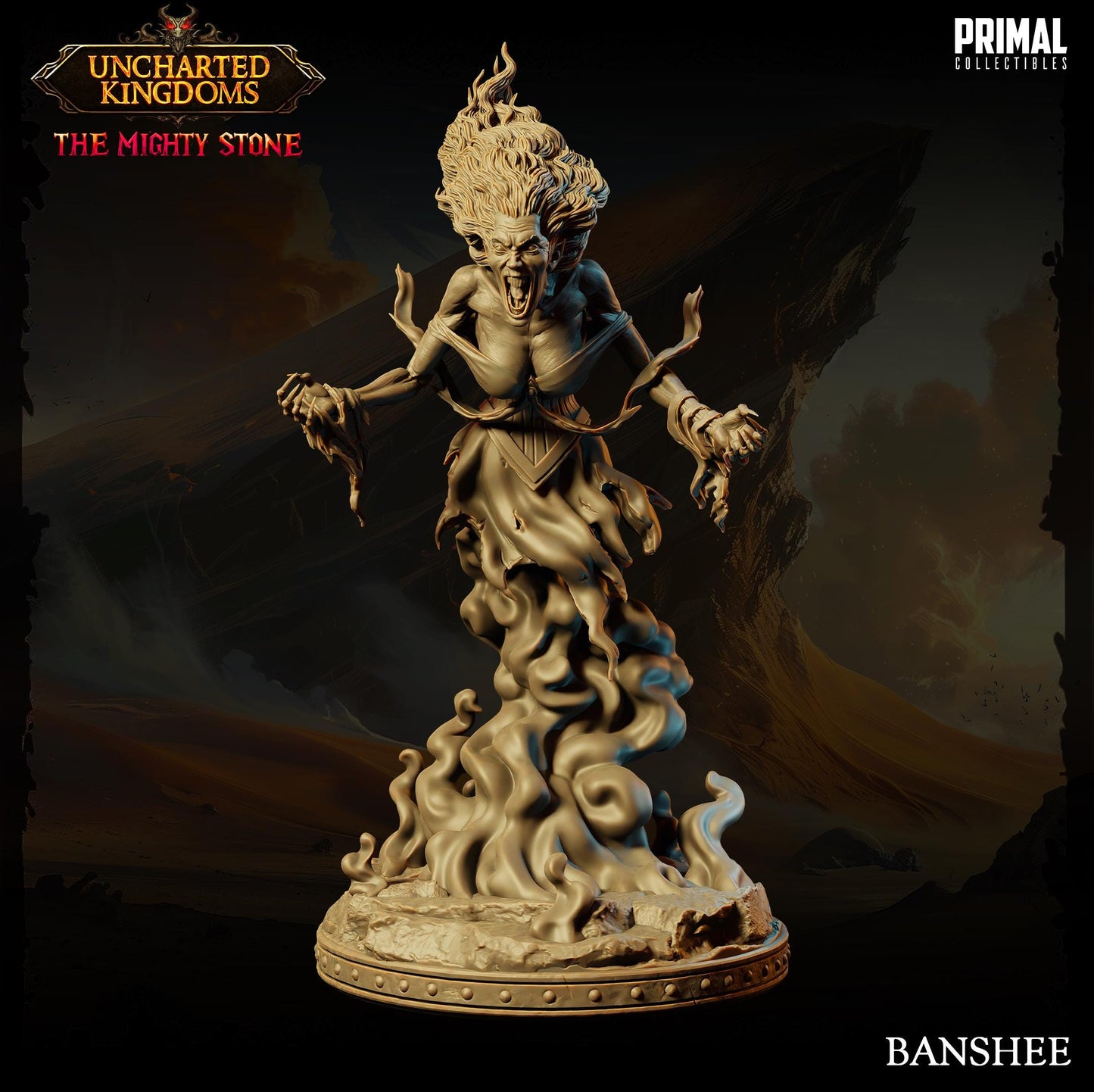 Banshee | Tabletop Scale | TTRPG D&D Miniature | Primal Collectibles