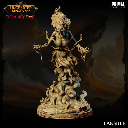 Banshee | Uncharted Kingdoms | TTRPG D&D Miniature | Primal Collectibles