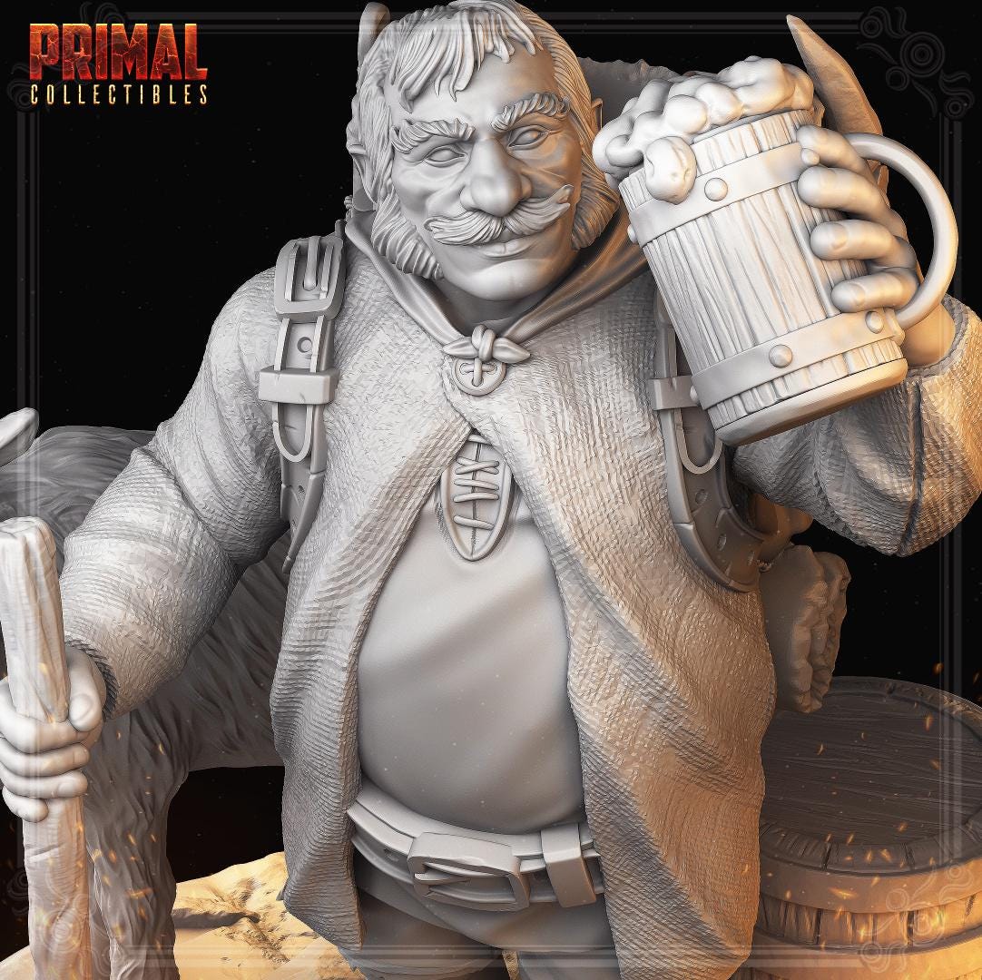 Bronson Diorama | Tabletop Scale | TTRPG D&D Miniature | Primal Collectibles