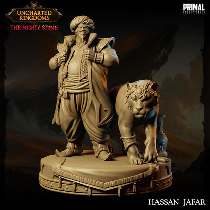 Crime Lord Hassan Jafar | Uncharted Kingdoms | TTRPG D&D Miniature | Primal Collectibles
