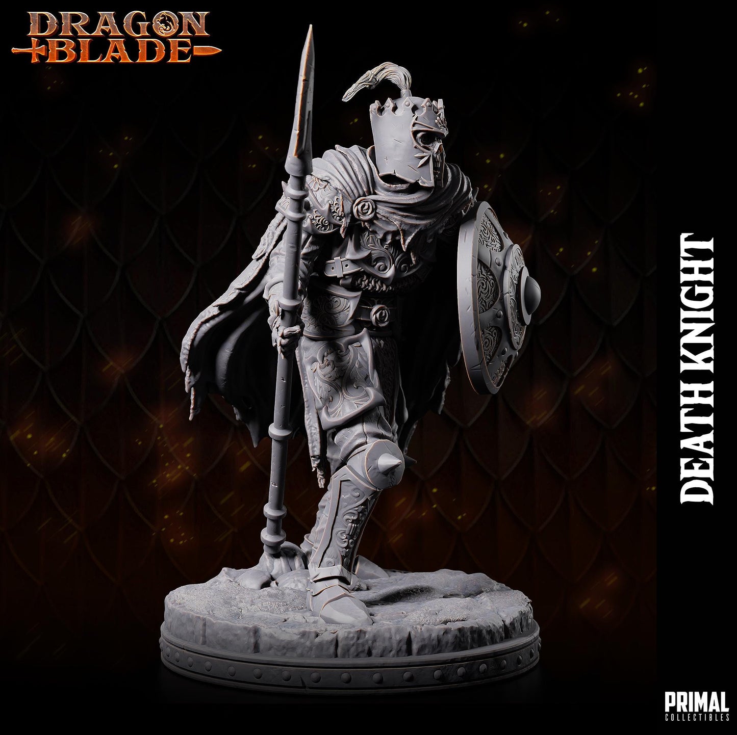 Death Knights | Tabletop Scale | TTRPG D&D Miniature | Primal Collectibles