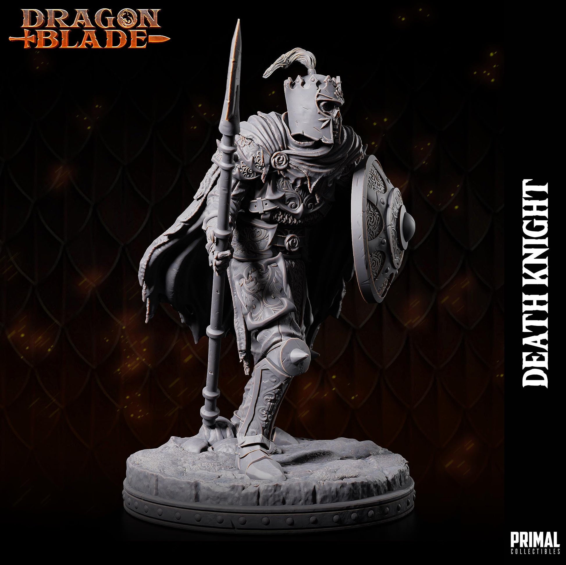 Death Knights | Tabletop Scale | TTRPG D&D Miniature | Primal Collectibles