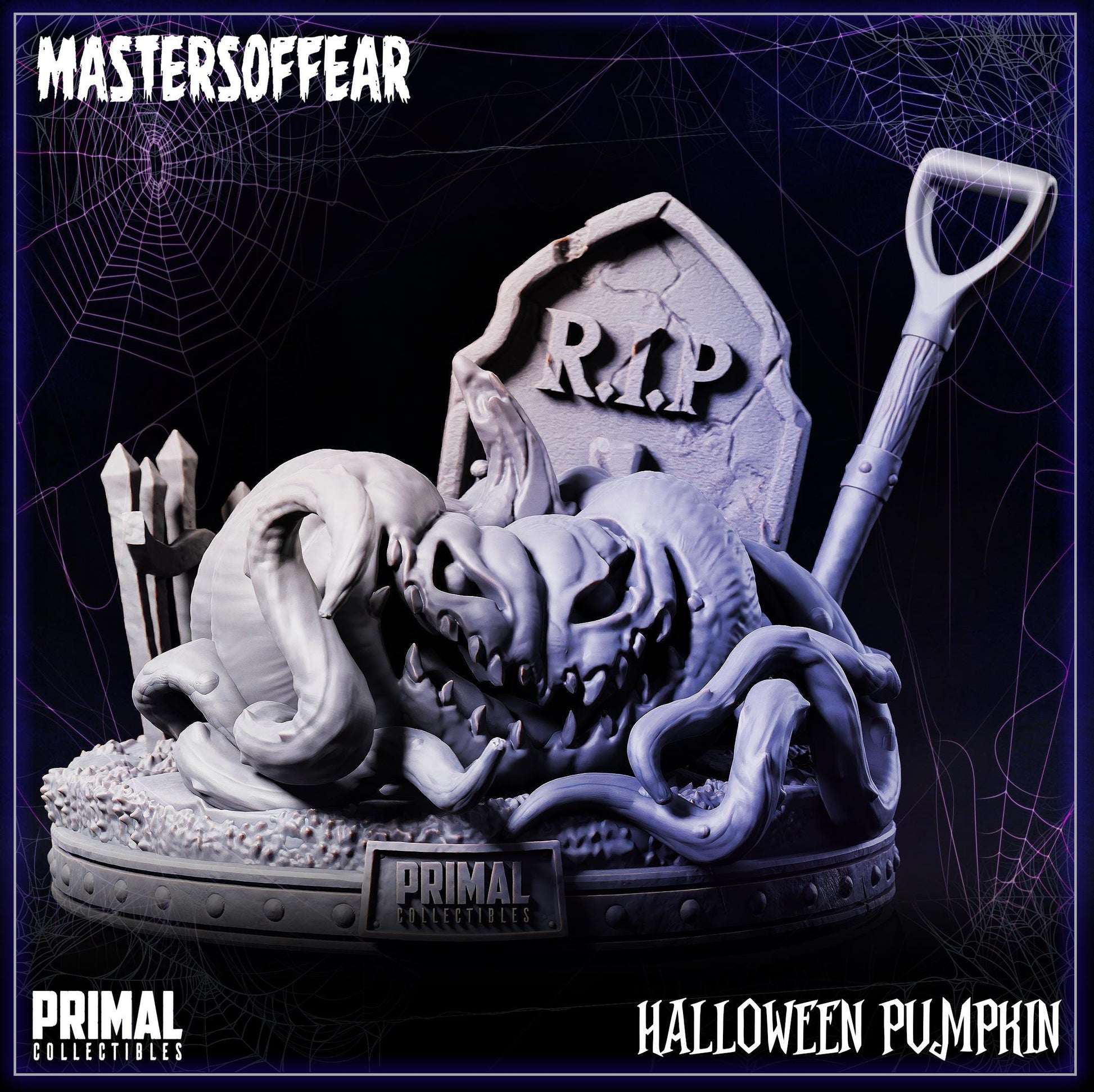 Evil Pumpkin | Display Scale | TTRPG D&D Miniature | Primal Collectibles