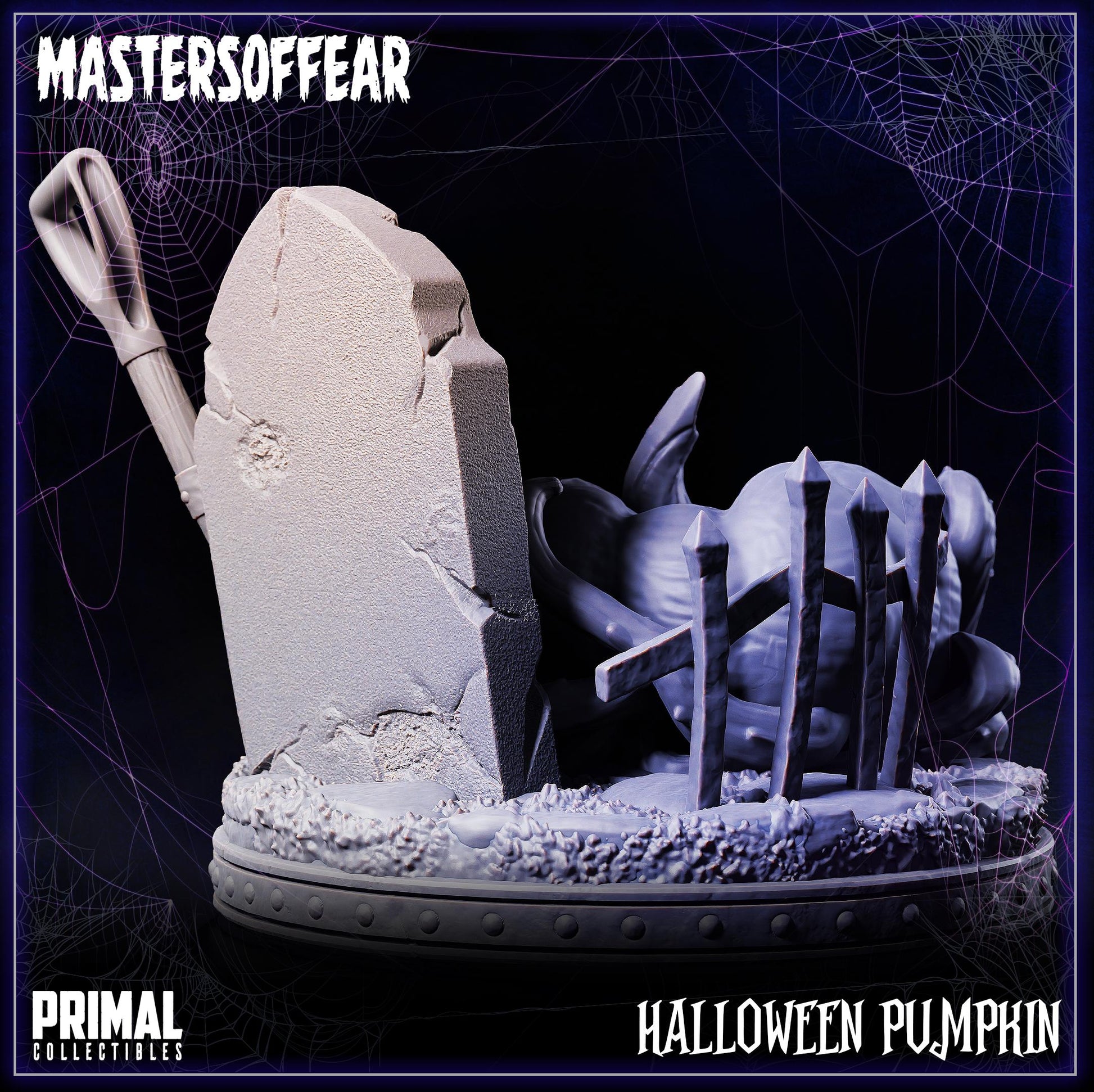 Evil Pumpkin | Display Scale | TTRPG D&D Miniature | Primal Collectibles