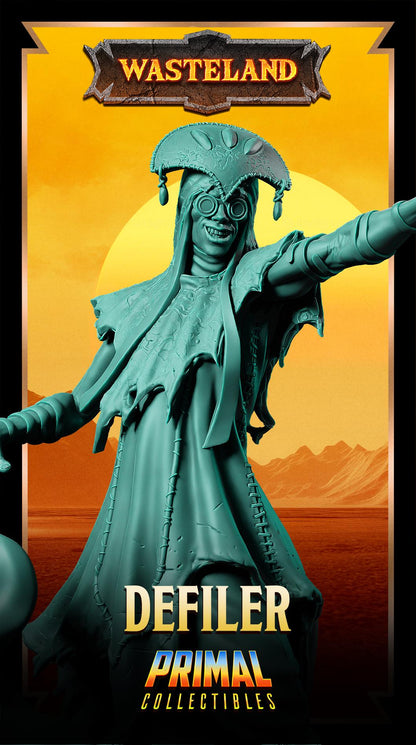 Defiler | Wasteland | Tabletop Scale | TTRPG D&D Miniature | Primal Collectibles