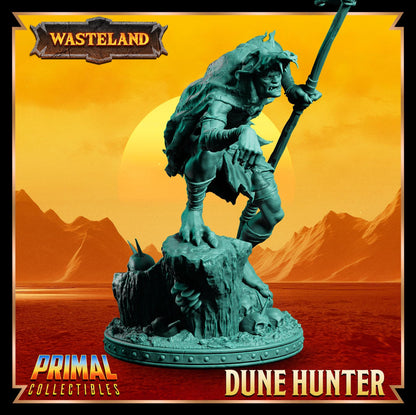 Dune Hunter | Wasteland | Tabletop Scale | TTRPG D&D Miniature | Primal Collectibles