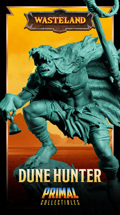 Dune Hunter | Wasteland | Tabletop Scale | TTRPG D&D Miniature | Primal Collectibles