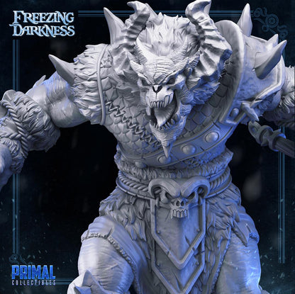 Freezing Darkness Boss | TTRPG D&D Miniature | Primal Collectibles