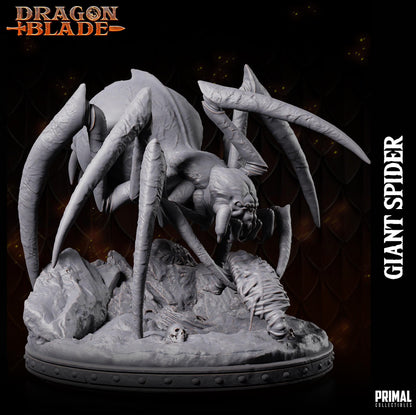 Giant Spiders | Dragonblade | TTRPG D&D Miniature | Primal Collectibles