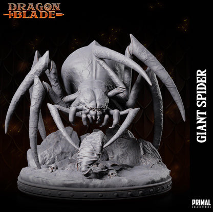 Giant Spiders | Dragonblade | TTRPG D&D Miniature | Primal Collectibles