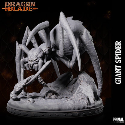 Giant Spiders | Dragonblade | TTRPG D&D Miniature | Primal Collectibles