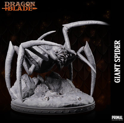 Giant Spiders | Dragonblade | TTRPG D&D Miniature | Primal Collectibles