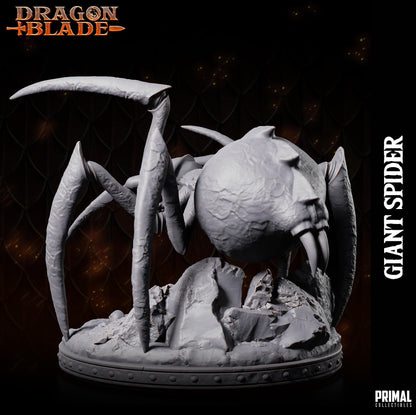 Giant Spiders | Dragonblade | TTRPG D&D Miniature | Primal Collectibles