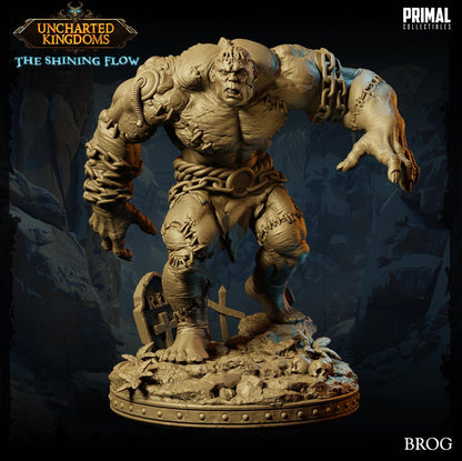 Flesh Golem Brog | Uncharted Kingdoms | TTRPG D&D Miniature | Primal Collectibles