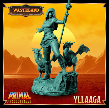 Half Elf Yllaaga | Wasteland | Tabletop Scale | TTRPG D&D Miniature | Primal Collectibles