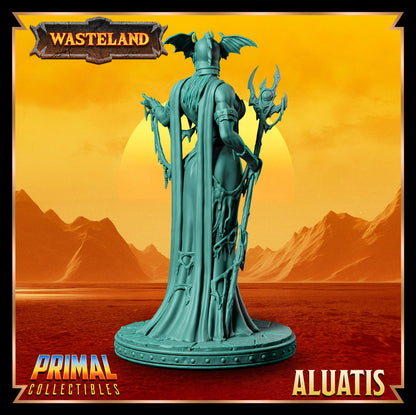 Human Aluatis | Wasteland | Tabletop Scale | TTRPG D&D Miniature | Primal Collectibles
