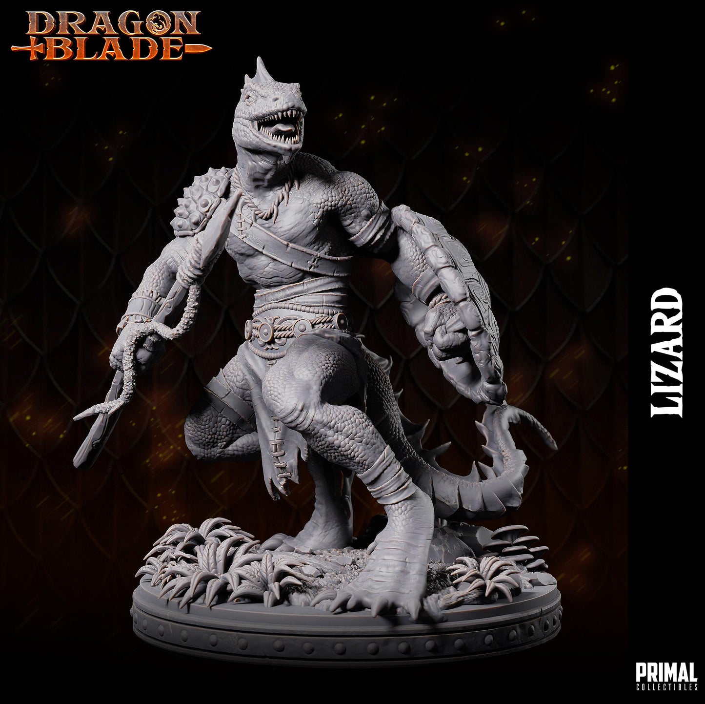 Lizardmen | Tabletop Scale | TTRPG D&D Miniature | Primal Collectibles