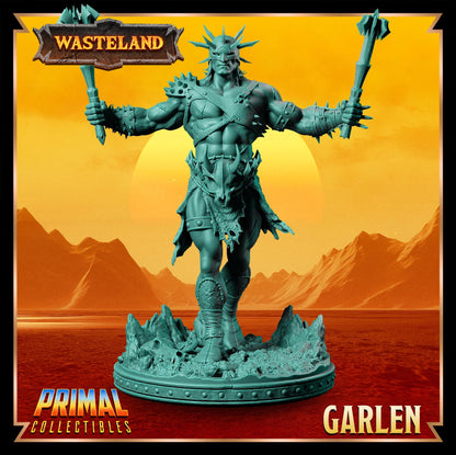 Psionicist Garlen | Wasteland | Tabletop Scale | TTRPG D&D Miniature | Primal Collectibles