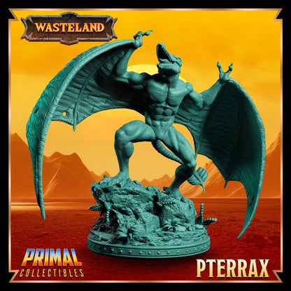 Pterrax | Wasteland | Tabletop Scale | TTRPG D&D Miniature | Primal Collectibles