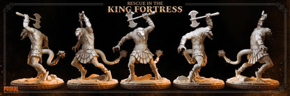 Reptile Skhaar Fimir | Tabletop Scale | TTRPG D&D Miniature | Primal Collectibles