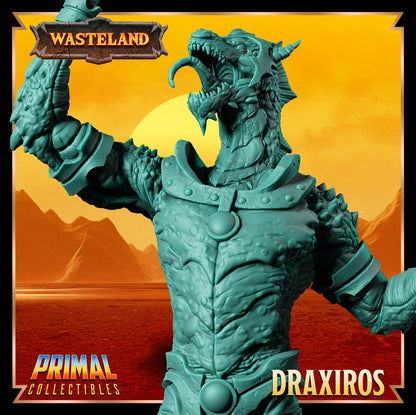 Sorcerer King Draxiros | Wasteland | Tabletop Scale | TTRPG D&D Miniature | Primal Collectibles