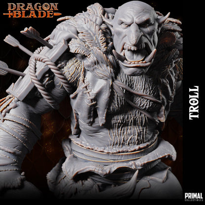 Trolls | Dragonblade | TTRPG D&D Miniature | Primal Collectibles
